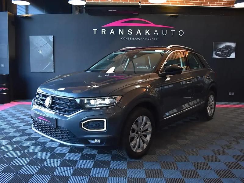 Gris Utilisé 2020 VW T-Roc SUV | 22 990 € (Bon prix) - Image 1/4