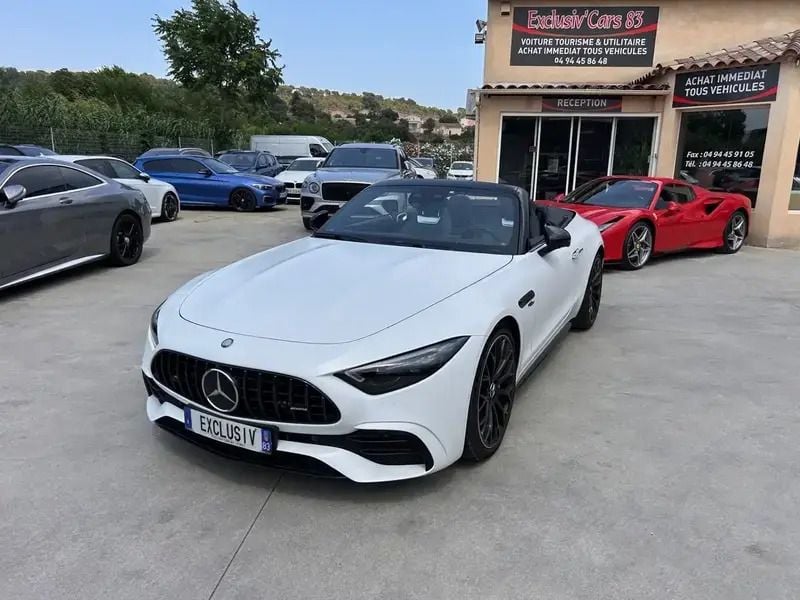 Blanc Utilisé 2023 Mercedes SL43 AMG AMG Cabriolet | 109 900 € - Image 1/4