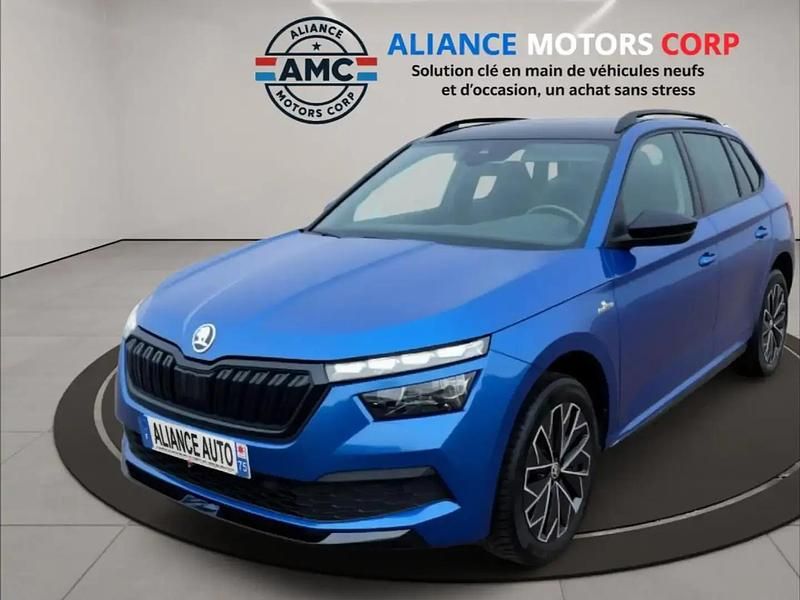 Bleu Occasion 2023 Skoda Kamiq Monte Carlo SUV | 19 800 € (Prix juste) - Image 1/4