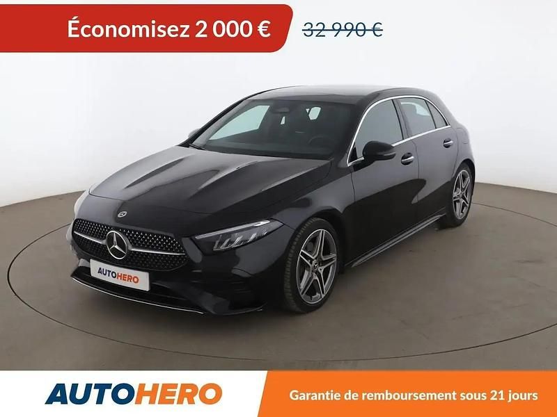 Noir Utilisé 2024 Mercedes A180 AMG line Berline | 30 390 € (Bon prix) - Image 1/2