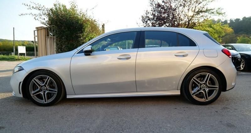 Occasion Mercedes A250 AMG line 224 ch (164 kW) 2019 Gris Berline