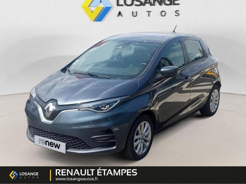 Gris Occasion 2020 Renault Zoe Zen Citadine | 11 990 € (Prix juste) - Image 1/4