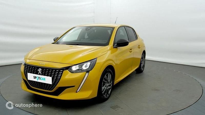 Jaune Utilisé 2022 Peugeot 208 Style Citadine | 12 739 € (Prix juste) - Image 1/4