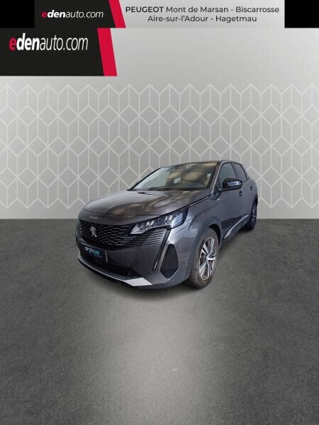 Gris Utilisé 2021 Peugeot 3008 Allure | 19 999 € (Bon prix) - Image 1/4