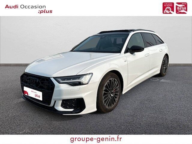 Blanc glacier métallisé Utilisé 2024 Audi A6 Competition Break | 69 990 € - Image 1/4