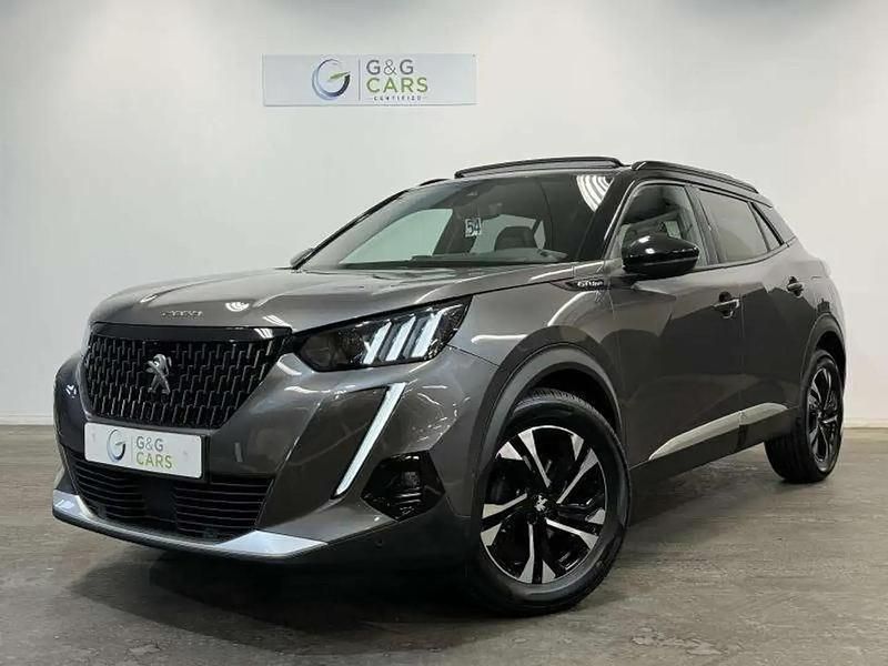 Gris Utilisé 2020 Peugeot 2008 GT-line SUV | 20 990 € - Image 1/4
