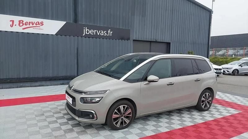 Gris Utilisé 2017 Citroën Grand C4 Picasso Shine Monospace | 21 990 € - Image 1/4