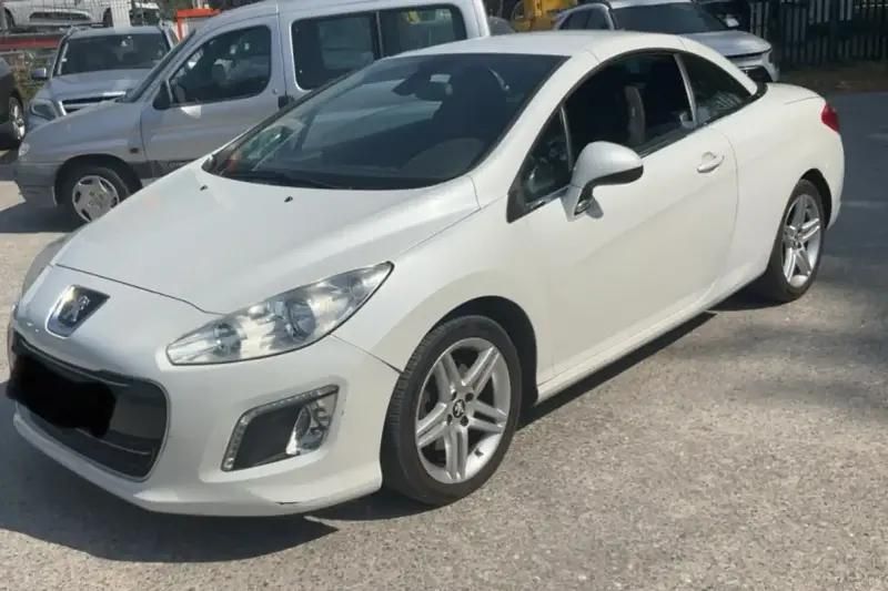 Blanc Utilisé 2012 Peugeot 308 CC Sport Cabriolet | 10 700 € (Prix juste) - Image 1/4