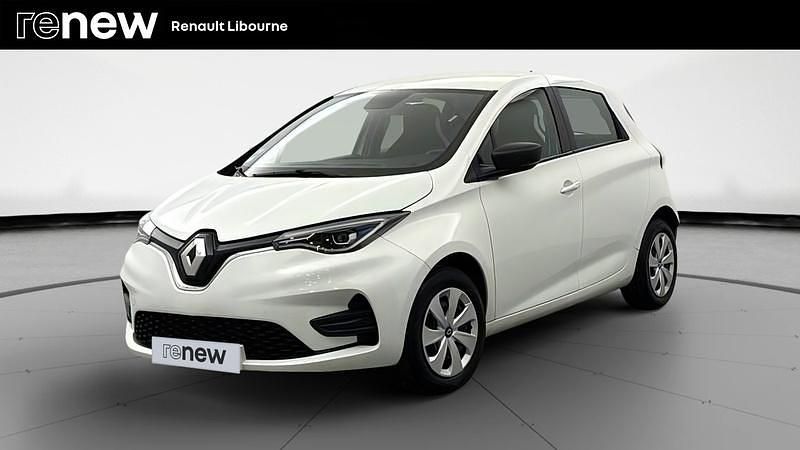 Blanc Occasion 2021 Renault Zoe Life Citadine | 9 750 € (Bon prix) - Image 1/4