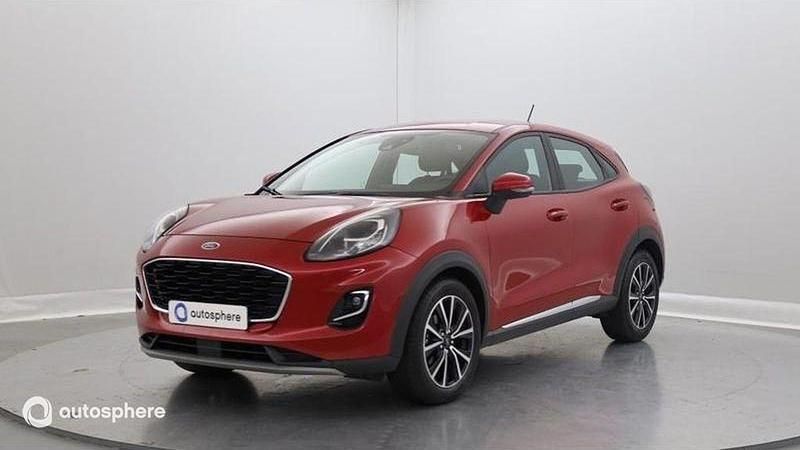 Rouge Utilisé 2022 Ford Puma Gen-E Titanium SUV | 17 999 € (Prix juste) - Image 1/4