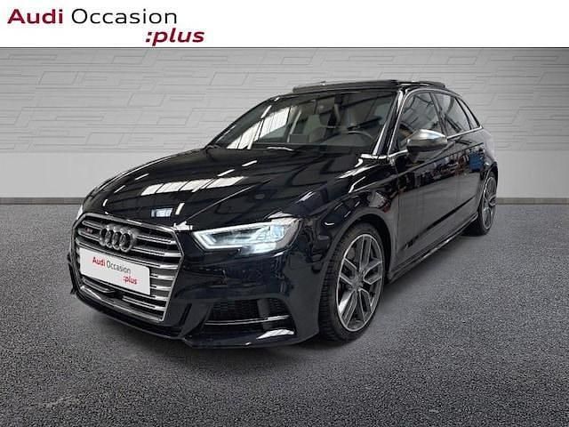 Noir mythic métallisé Utilisé 2019 Audi S3 S-Line Berline | 39 900 € (Prix assez cher) - Image 1/4