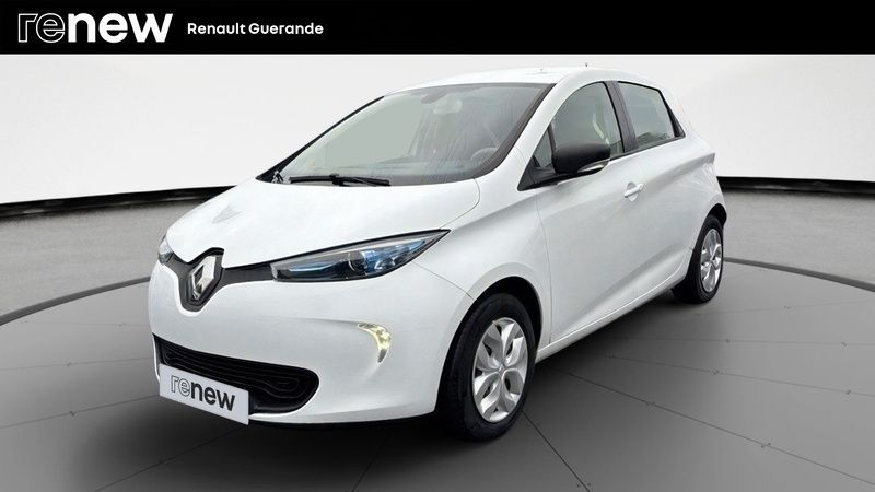 Blanc Utilisé 2018 Renault Zoe Life Citadine | 5 990 € (Prix juste) - Image 1/4