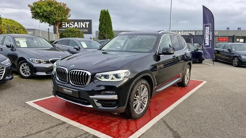 Noir Utilisé 2021 BMW X3 Luxury Line SUV | 38 990 € (Super prix) - Image 1/4