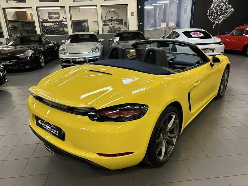 Occasion Porsche Boxster 299 ch (219 kW) 2017 Jaune Cabriolet