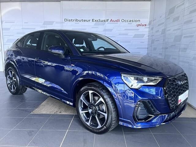 Bleu navarre métallisé Utilisé 2024 Audi Q3 Sportback S-Line SUV | 51 900 € - Image 1/4