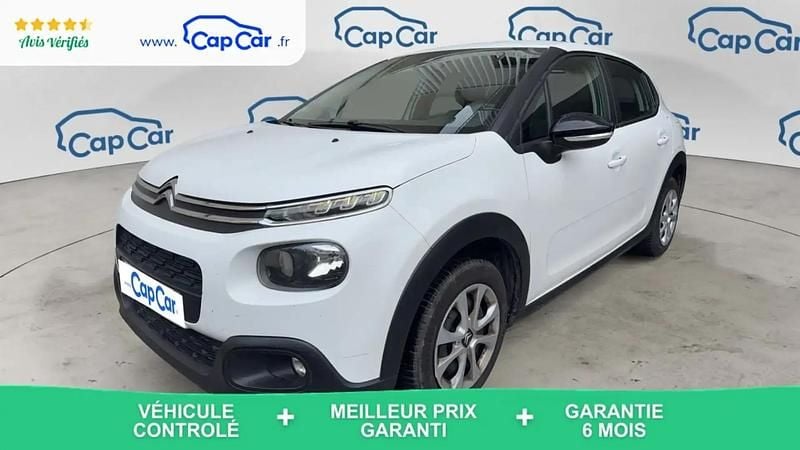 Blanc Occasion 2019 Citroën C3 Feel Citadine | 6 490 € (Prix juste) - Image 1/4