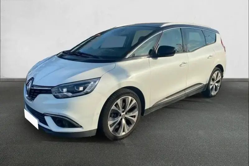 Blanc Utilisé 2018 Renault Grand Scénic IV Intens Monospace | 18 590 € (Prix juste) - Image 1/4