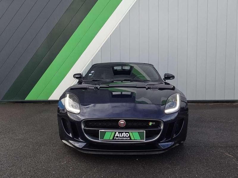 Occasion Jaguar F-Type R 549 ch (403 kW) 2016 Bleu Cabriolet