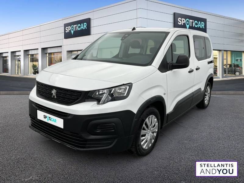 Blanc Utilisé 2021 Peugeot Rifter Active Monospace | 15 290 € (Prix juste) - Image 1/3