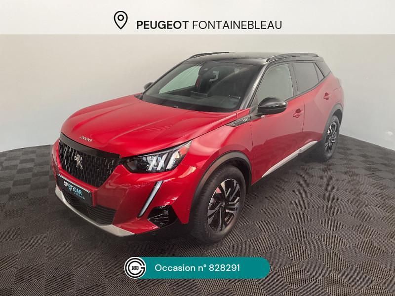Rouge Utilisé 2022 Peugeot 2008 GT SUV | 18 880 € (Prix juste) - Image 1/4