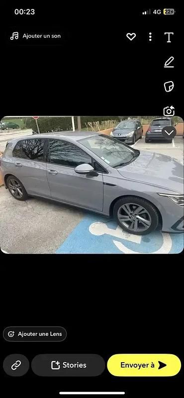 Occasion VW Golf VII 150 ch (110 kW) 2020 Gris Berline