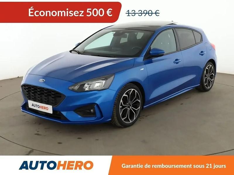 Bleu Occasion 2018 Ford Focus ST-Line Berline | 12 890 € (Prix juste) - Image 1/2