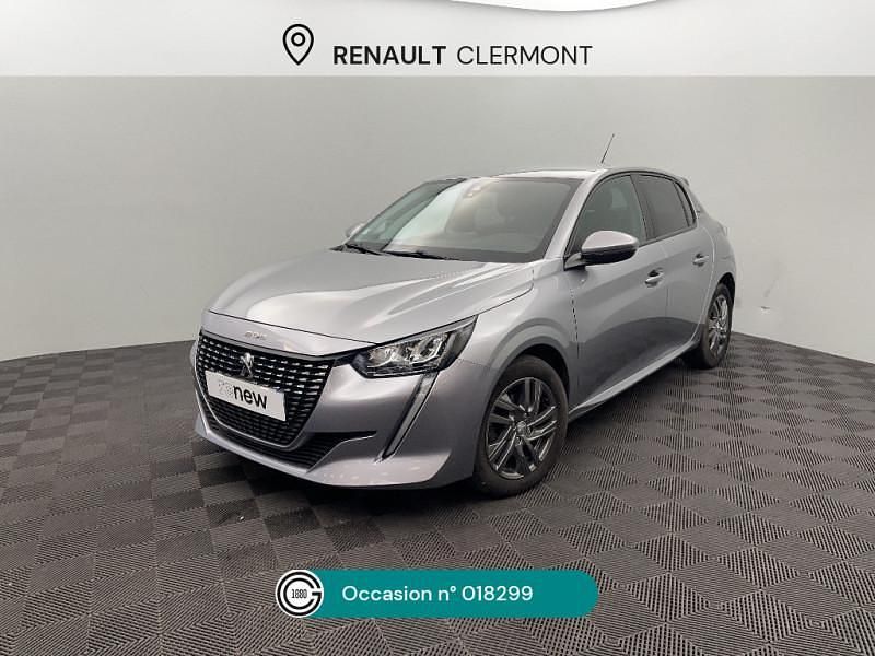 Gris Utilisé 2021 Peugeot 208 Style Citadine | 12 990 € (Prix juste) - Image 1/4