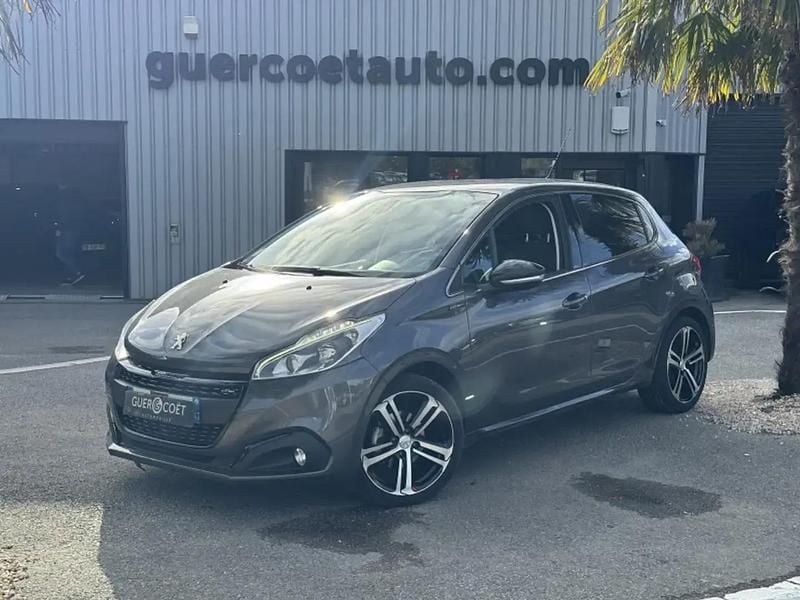 Gris Occasion 2019 Peugeot 208 GT-line Citadine | 12 490 € (Super prix) - Image 1/4