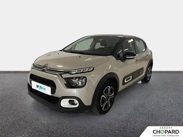 Beige Occasion 2023 Citroën C3 PureTech Berline | 10 689 € (Bon prix) - Image 1/4