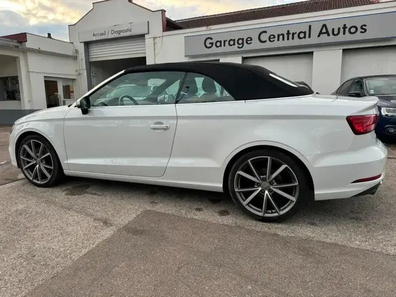 Blanc Utilisé 2018 Audi A3 Cabriolet Design Cabriolet | 29 400 € - Image 1/4
