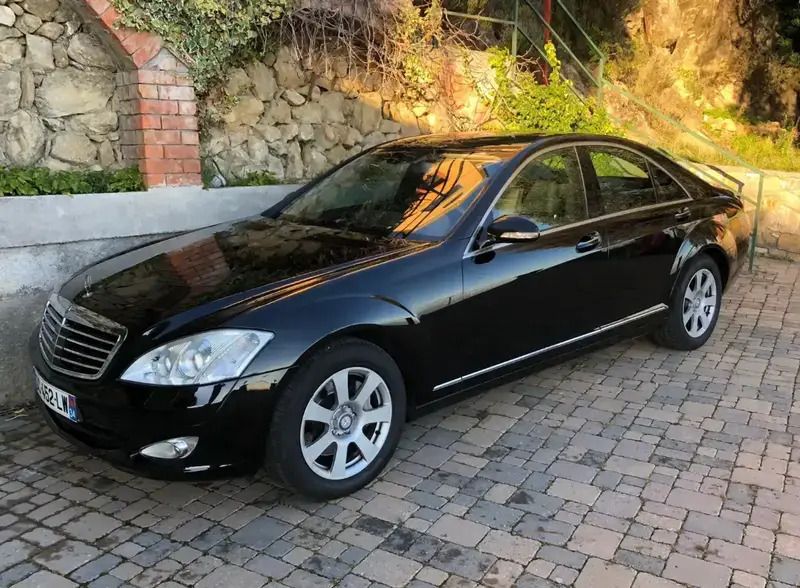 Noir Utilisé 2008 Mercedes S320 Berline | 12 500 € - Image 1/4