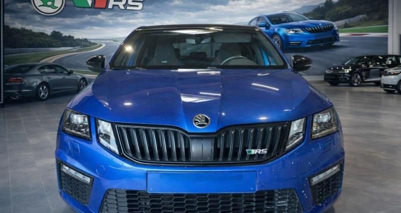 Occasion Skoda Octavia vRS 245 ch (180 kW) 2019 Bleu Berline