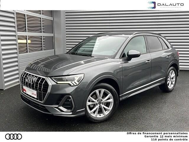 Gris daytona nacré Utilisé 2023 Audi Q3 S-Line SUV | 36 900 € (Prix juste) - Image 1/4