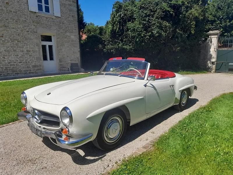 Blanc Occasion 1958 Mercedes 190 Berline | 120 000 € - Image 1/4