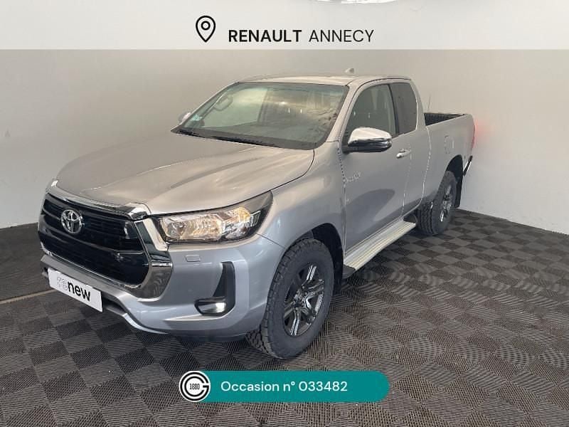 Occasion Toyota HiLux 204 ch (150 kW) 2022 Gris Pick-up