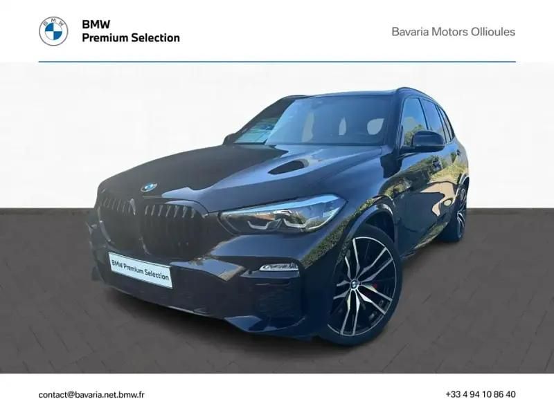 Noir Utilisé 2021 BMW X5 M Sport SUV | 67 390 € (Prix cher) - Image 1/4