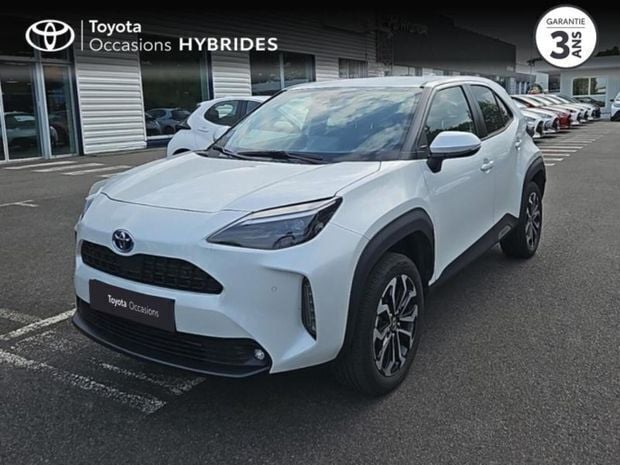 Blanc Utilisé 2022 Toyota Yaris Hybrid Design | 23 990 € (Prix juste) - Image 1/4