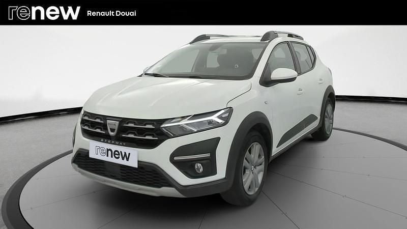 Blanc Utilisé 2021 Dacia Sandero Comfort Citadine | 11 999 € (Bon prix) - Image 1/4