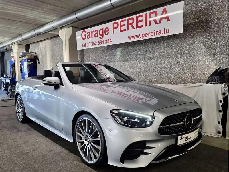 Gris Utilisé 2023 Mercedes E300 AMG line Cabriolet | 55 900 € (Bon prix) - Image 1/4