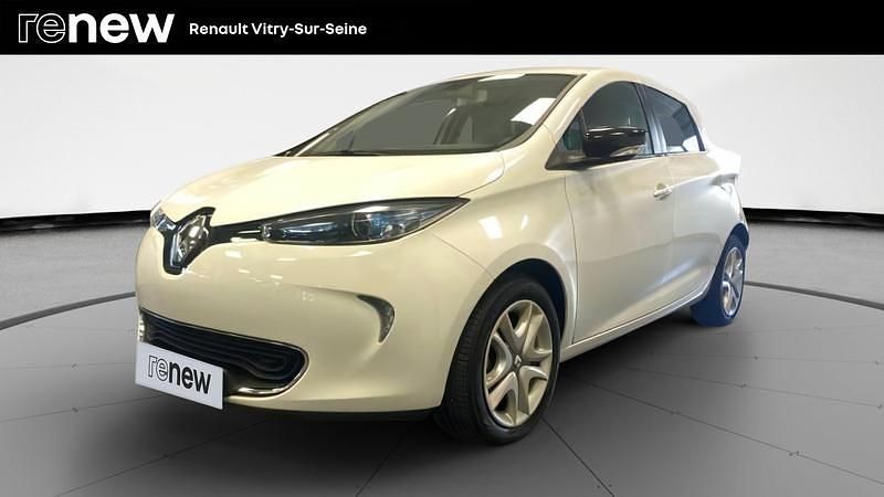 Blanc Utilisé 2019 Renault Zoe Zen Citadine | 7 999 € (Super prix) - Image 1/4