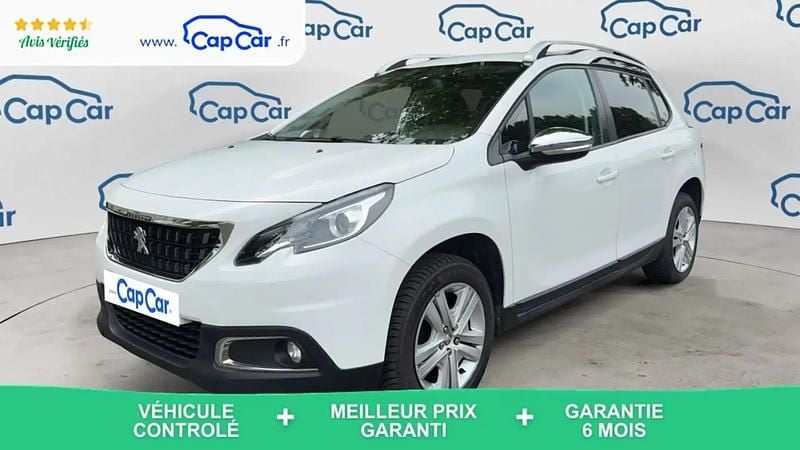 Blanc Utilisé 2018 Peugeot 2008 Style SUV | 6 290 € (Bon prix) - Image 1/4