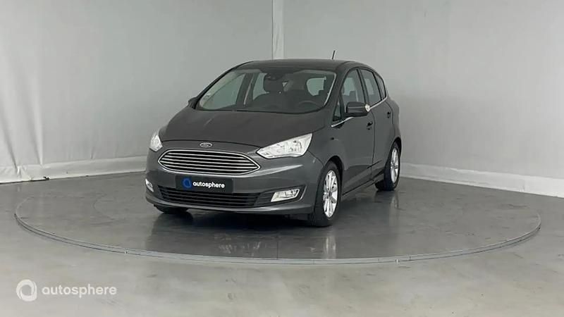 Gris Utilisé 2018 Ford C-MAX Titanium Monospace | 12 499 € (Prix juste) - Image 1/4