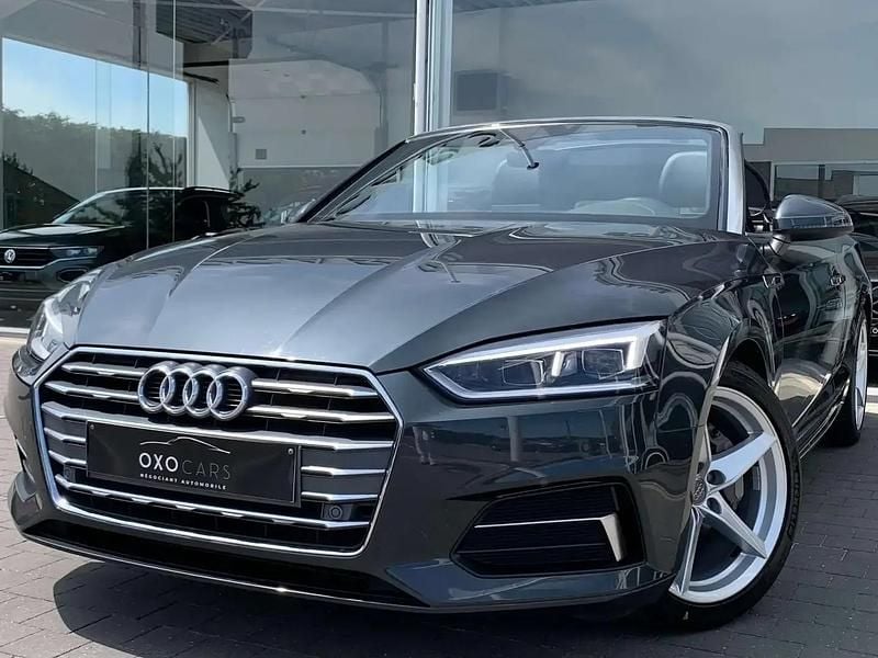 Gris Utilisé 2018 Audi A5 Cabriolet Sport Cabriolet | 27 490 € (Prix juste) - Image 1/4