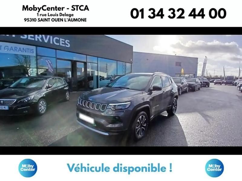 Gris Occasion 2022 Jeep Compass Limited SUV | 22 980 € (Prix juste) - Image 1/4