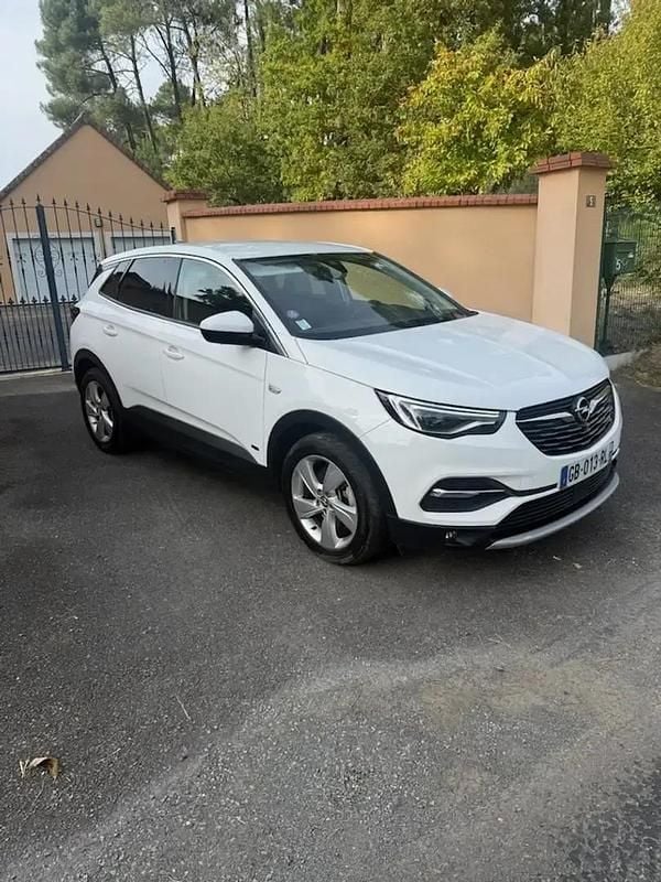 Blanc Utilisé 2021 Opel Grandland X Business SUV | 15 990 € (Super prix) - Image 1/4