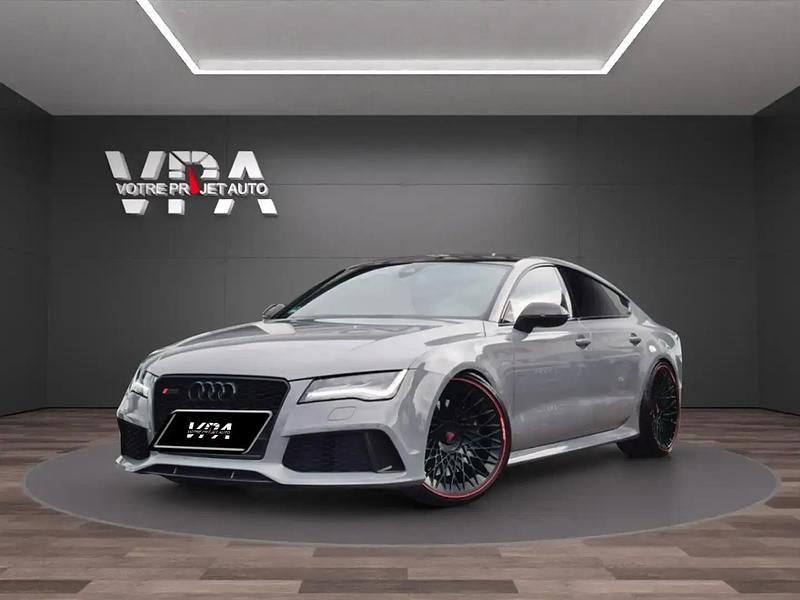 Gris Utilisé 2014 Audi RS7 Sportback Sport Citadine | 55 470 € - Image 1/4