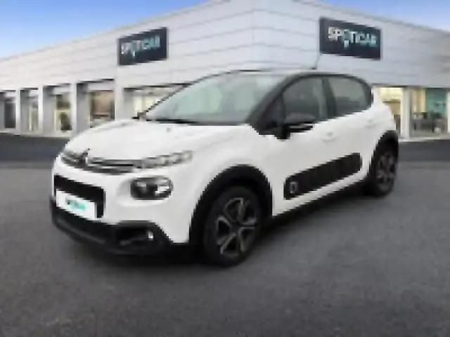 Blanc banquise Utilisé 2019 Citroën C3 PureTech Berline | 9 999 € - Image 1/4