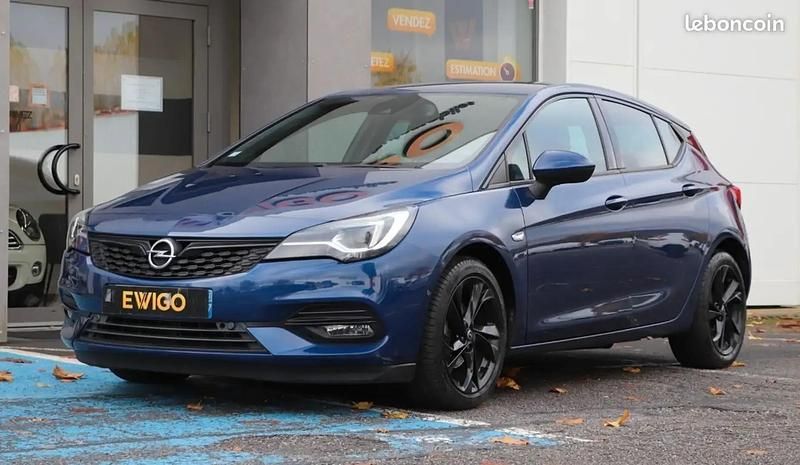 Bleu Occasion 2020 Opel Astra Elegance Citadine | 11 980 € (Prix juste) - Image 1/4