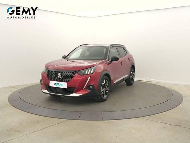 Rouge Utilisé 2021 Peugeot 2008 GT SUV | 21 990 € (Prix juste) - Image 1/4