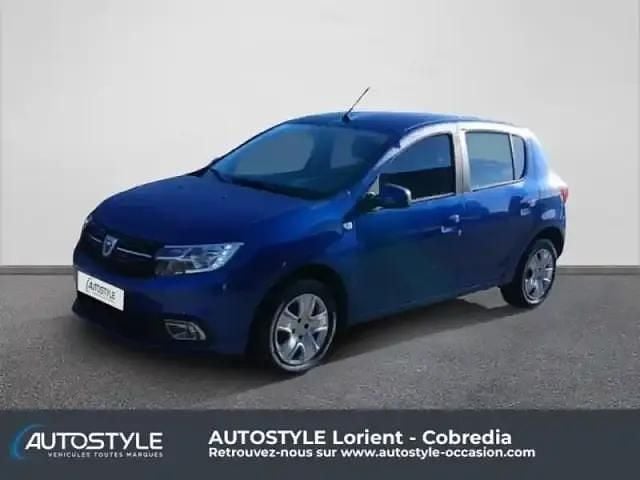 Bleu iron Utilisé 2020 Dacia Sandero Comfort Berline | 10 990 € (Bon prix) - Image 1/4